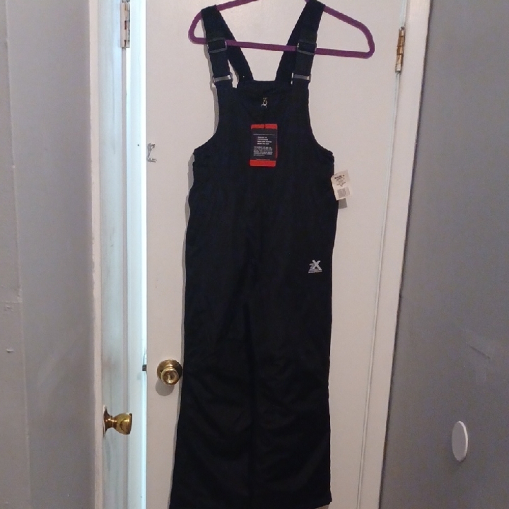 Kids ZeroXposur Black Snow Bib